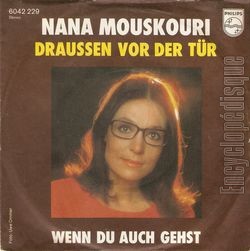 [Pochette de Drauen vor der Tr (Nana MOUSKOURI)]