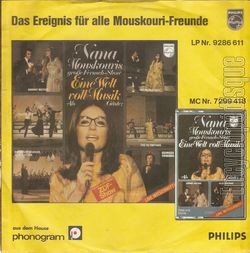 [Pochette de Drauen vor der Tr (Nana MOUSKOURI) - verso]