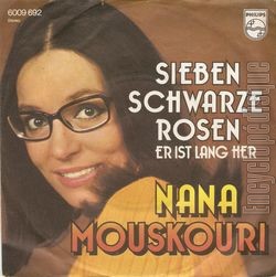 [Pochette de Sieben schwarze Rosen (Nana MOUSKOURI)]