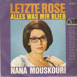 [Pochette de Letzte rose (Nana MOUSKOURI)]