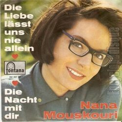 [Pochette de Die liebe lsst uns nie allein (Nana MOUSKOURI) - verso]