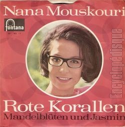 [Pochette de Rote Korallen (Nana MOUSKOURI) - verso]