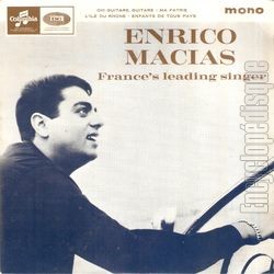 [Pochette de France’s leading singer / Oh ! Guitare, Guitare (Enrico MACIAS)]