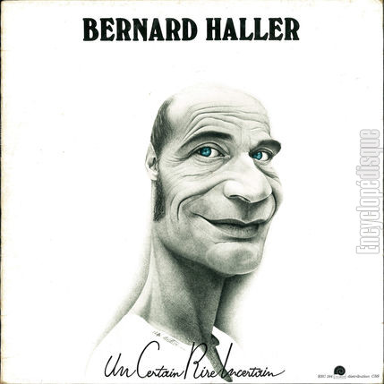 [Pochette de Un certain rire incertain (Bernard HALLER)]