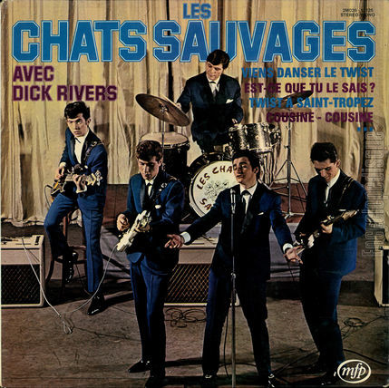 [Pochette de Viens danser le twist (Les CHATS SAUVAGES)]