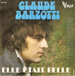 [Pochette de Elle (Claude BARZOTTI) - verso]