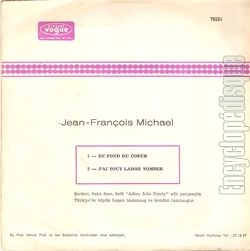 [Pochette de Du fond du cœur (Jean-Franois MICHAL) - verso]