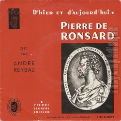 [Pochette de Pierre de Ronsard (POTES D’AUJOURD’HUI)]