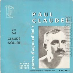 [Pochette de Paul Claudel (POTES D’AUJOURD’HUI)]