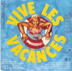 [Pochette de Vive les vacances (Grard LENORMAN) - verso]