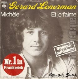 [Pochette de Michle (Grard LENORMAN) - verso]