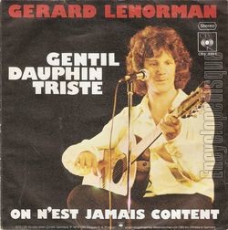 [Pochette de Gentil dauphin triste (Grard LENORMAN) - verso]