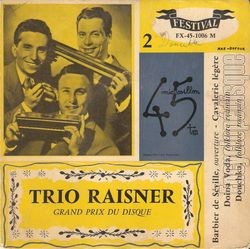 [Pochette de Barbier de Sville (TRIO RAISNER)]