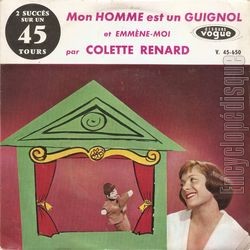 [Pochette de Mon homme est un guignol (Colette RENARD)]