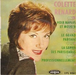 [Pochette de Voir Naples et mourir (Colette RENARD)]