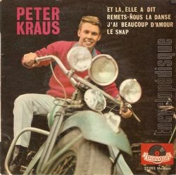 [Pochette de Peter KRAUS " et la, elle a dit " (Les FRANCOPHILES)]