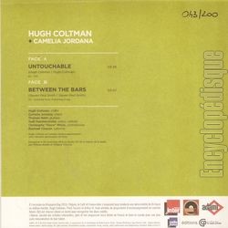 [Pochette de Untouchable (Camlia JORDANA + Hugh COLTMAN) - verso]