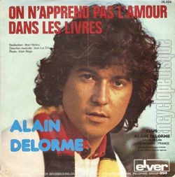 [Pochette de J’ai un petit faible pour toi (Alain DELORME) - verso]