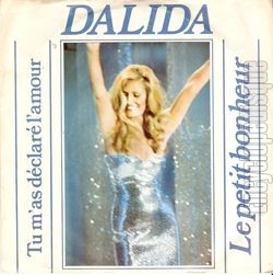 [Pochette de Le petit bonheur (DALIDA)]