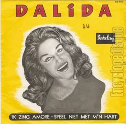 [Pochette de Ik zing amore - Speel Niet Met M’n Hart (DALIDA)]