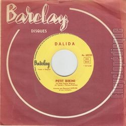 [Pochette de Petit bikini - O Sole Mio (DALIDA)]