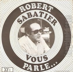 [Pochette de Robert Sabatier vous parle…. (DOCUMENT)]