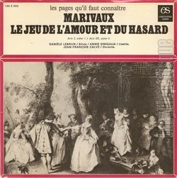 [Pochette de Marivaux - le jeu de l’amour et du hasard (LES PAGES QU’IL FAUT CONNAITRE)]