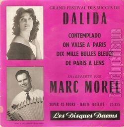 [Pochette de Grand festival des succs de Dalida (Marc  MOREL)]