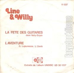 [Pochette de La fte des guitares (LINE ET WILLY)]