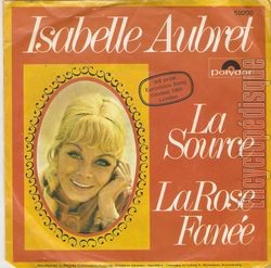 [Pochette de La source (Isabelle AUBRET) - verso]