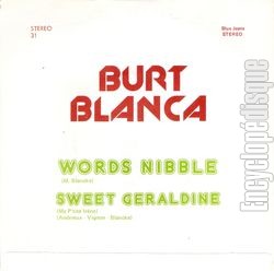 [Pochette de Words Nibble - Sweet Graldine (Burt BLANCA) - verso]