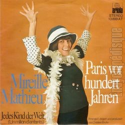 [Pochette de Paris Vor Hundert Jahren / Jedes Kind Der Welt (Un million d’enfants) (Mireille MATHIEU)]