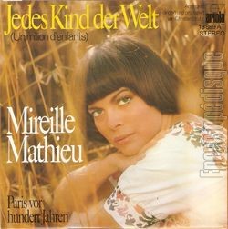 [Pochette de Paris Vor Hundert Jahren / Jedes Kind Der Welt (Un million d’enfants) (Mireille MATHIEU) - verso]