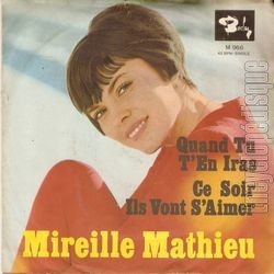 [Pochette de Quand tu t’en iras (Mireille MATHIEU)]