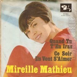 [Pochette de Quand tu t’en iras (Mireille MATHIEU) - verso]