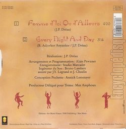 [Pochette de femme d’ici ou d’ailleurs (BIBIE) - verso]