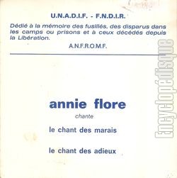 [Pochette de Le chant des marais (Annie FLORE)]