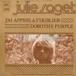 [Pochette de J’ai appris  t’oublier (Julie SAGET)]