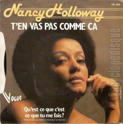 [Pochette de T’en vas pas comme a (Nancy HOLLOWAY) - verso]