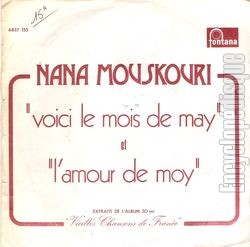 [Pochette de Voici le mois de may - l’amour de moy (Nana MOUSKOURI)]