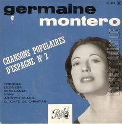 [Pochette de Chansons populaires d’Espagne N2 (Germaine MONTERO)]