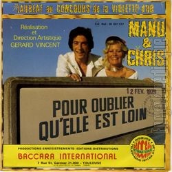 [Pochette de Dame Garonne (MANU & CHRIS) - verso]