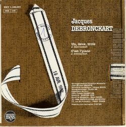 [Pochette de Un, deux, trois (Jacques DEBRONCKART) - verso]