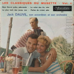 [Pochette de Les classiques du musette - Vol. 4 (Jack DAUVIL)]