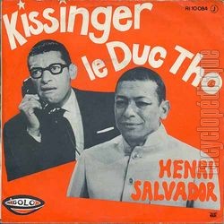 [Pochette de Kissinger Le Duc Tho (Henri SALVADOR)]