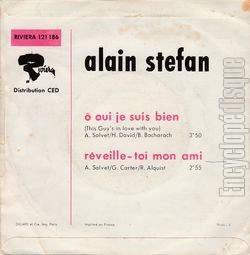 [Pochette de  oui, je suis bien (Alain STFAN) - verso]