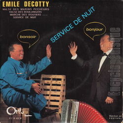 [Pochette de Service de nuit (mile DECOTTY)]