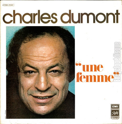 [Pochette de Une femme (Charles DUMONT)]