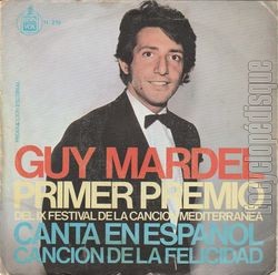 [Pochette de Cancion de la felicidad (version espagnole) (Guy MARDEL) - verso]