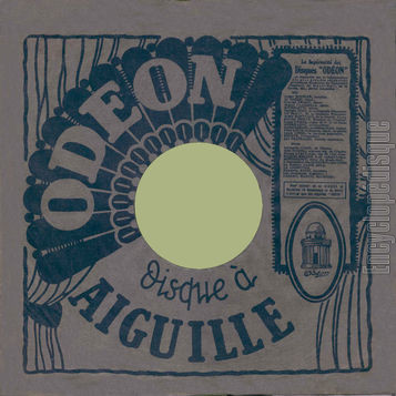 [Pochette de Dajos BELA -  La fe sur la pendule / Les patineurs  (78 tours  Odon )]